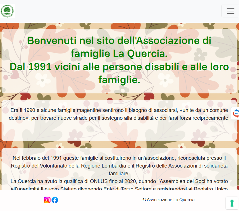 siteweb la quercia, milano, cerello